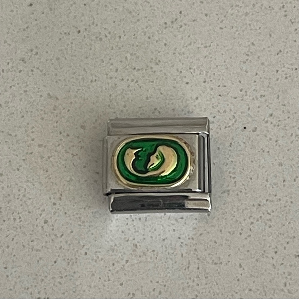 NWOT Zoppini Virgo Charm stainless steel & gold